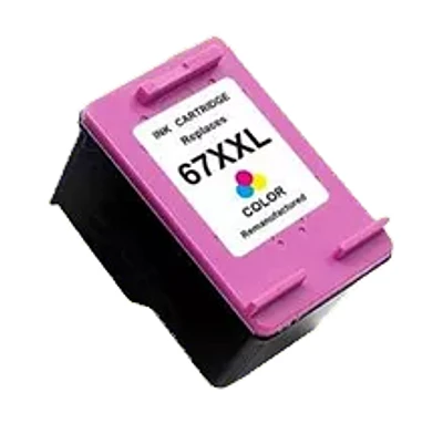 HP 3YP32BN (67XXL) Tri-Color INK / INKJET Cartridge Extra high Yield