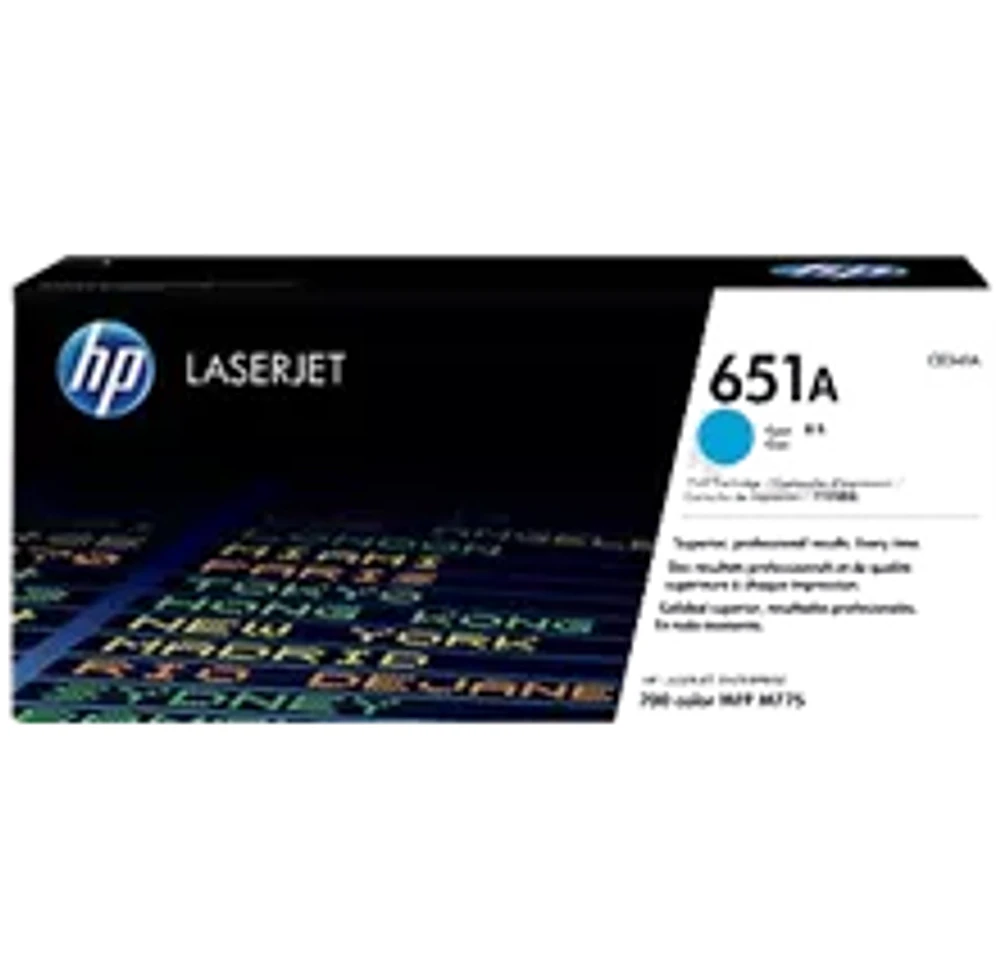 ~Brand New Original HP CE341A (651A) Laser Toner Cartridge Cyan