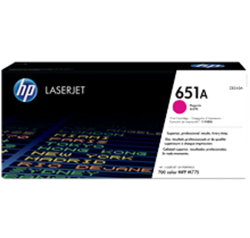 ~Brand New Original HP CE343A (651A) Laser Toner Cartridge Magenta