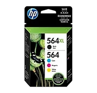 ~Brand New Original HP N9H60FN / N9H68FN (564XL / 564) INK / INKJET Cartridge Set High yield Black + Standard Yield Cyan Magenta Yellow