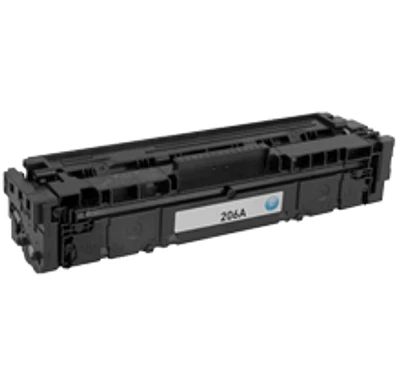 HP W2111X W/ Chip (206X) Cyan Laser Toner Cartridge High Yield W/ Chip