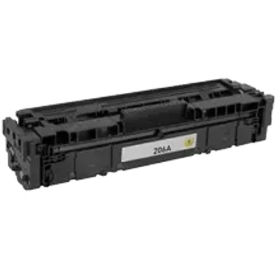 HP W2112A W/ Chip (206A) Yellow Laser Toner Cartridge W/ Chip