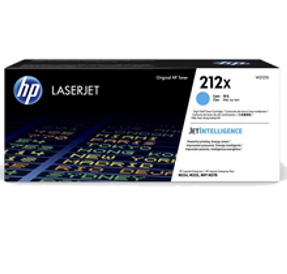 ~Brand New Original HP W2121X (212X) Cyan High yield Laser Toner Cartridge