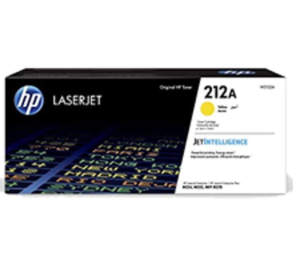 ~Brand New Original HP W2122A (212A) Yellow Laser Toner Cartridge