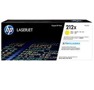 ~Brand New Original HP W2122X (212X) Yellow High yield Laser Toner Cartridge