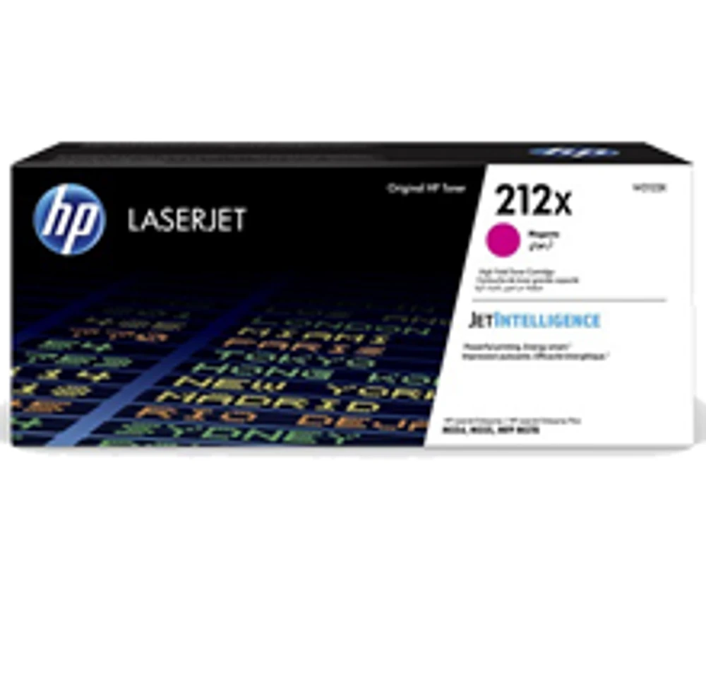 ~Brand New Original HP W2123X (212X) High Yield Magenta Laser Toner Cartridge