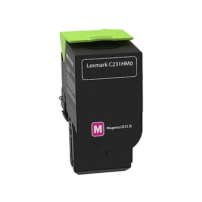 Lexmark IBM C231HM0 Magenta Laser Toner Cartridge