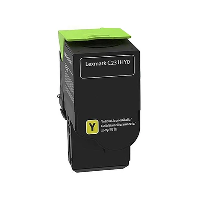 Lexmark IBM C231HY0 Yellow Laser Toner Cartridge