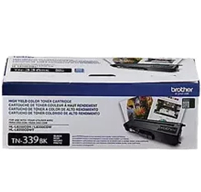 Brand New Original Brother TN-339BK Laser Toner Cartridge - Super High Yield - Black