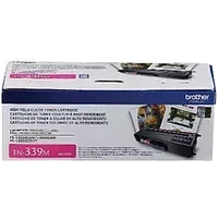 Brand New Original Brother TN-339M Laser Toner Cartridge - Super High Yield - Magenta