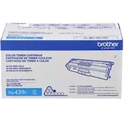 Brand New Original Brother TN-439C Laser Toner Cartridge - Ultra High Yield - Cyan