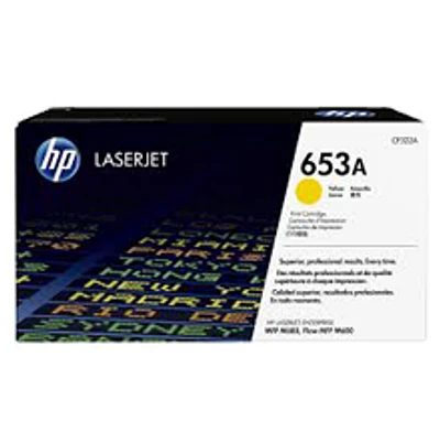 ~Brand New Original HP CF322A (653A) Laser Toner Cartridge Yellow