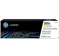 ~Brand New Original HP CF502X (202X) High Yield Laser Toner Cartridge Yellow