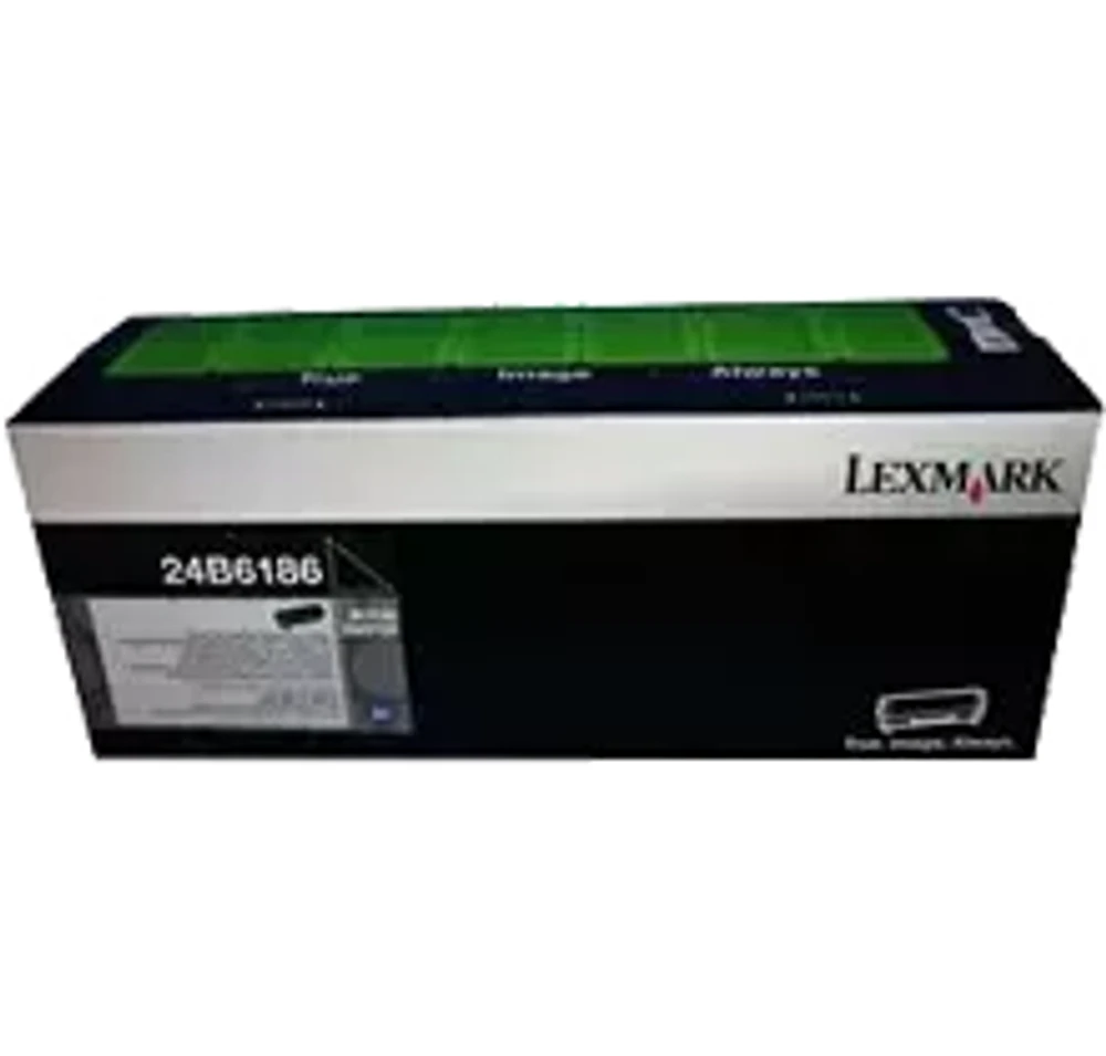 ~Brand New Original LEXMARK 24B6186 Laser Toner Cartridge Black