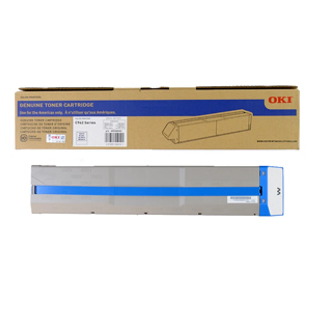 Brand New Original Okidata White Laser Toner Cartridge