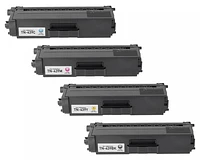 Brother TN-439 Laser Toner Cartridge Set - Ultra High Yield - Black Cyan Magenta Yellow