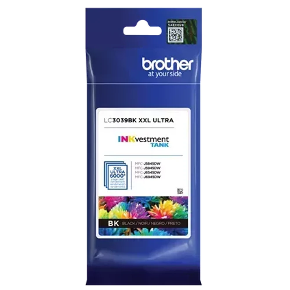 Brand New Original Brother LC-3039K Ink / Inkjet Cartridge Ultra High Yield - Black