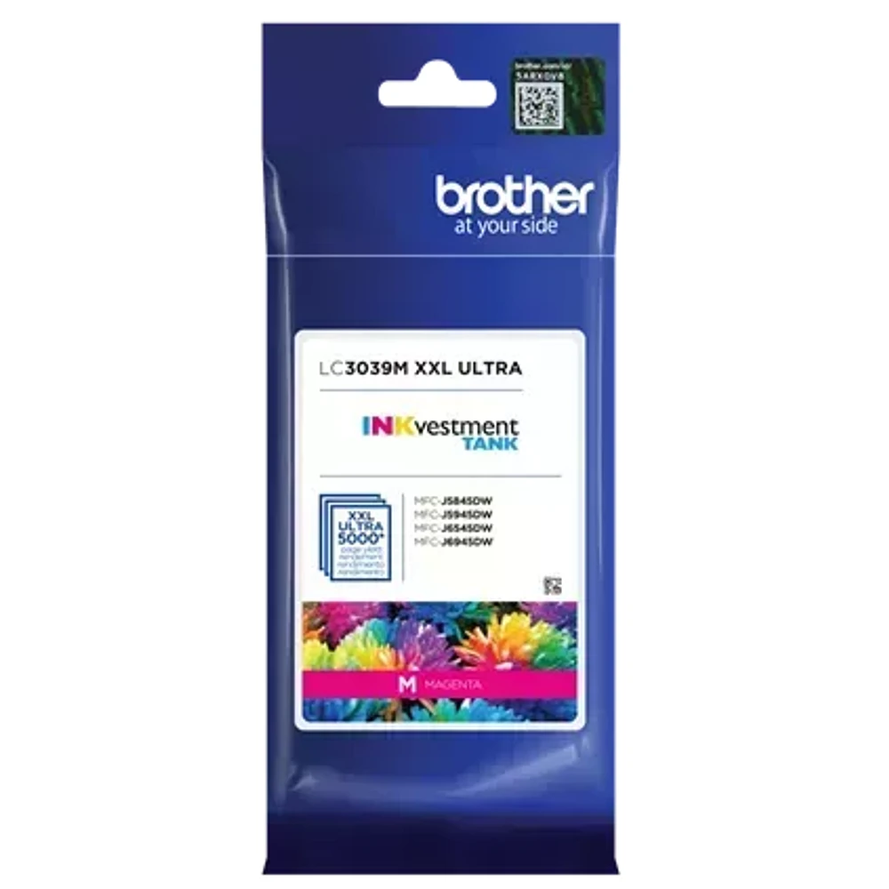 Brand New Original Brother LC-3039M Ink / Inkjet Cartridge Ultra High Yield - Magenta