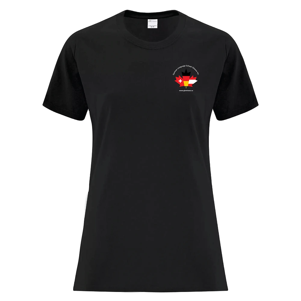 German Language School ATC1000 Ladies TShirt