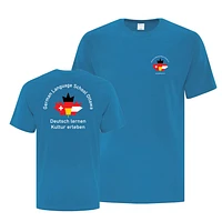 German Language School ATC1000 Unisex TShirt (Sapphire)