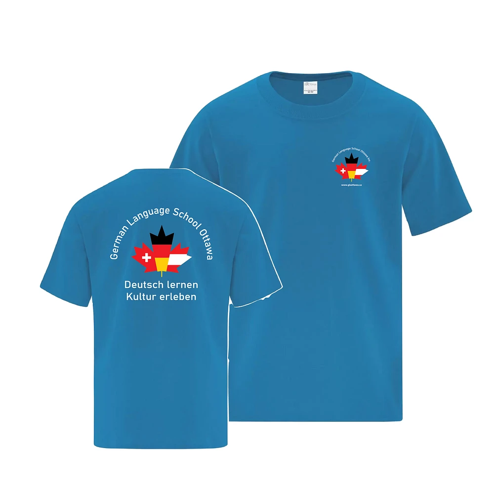 German Language School ATC1000 Youth TShirt (Sapphire)