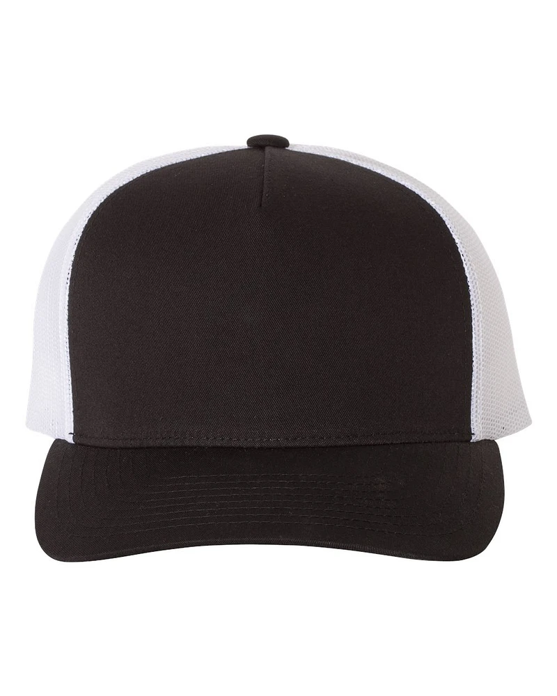YP Classics Five Panel Retro Trucker Cap 6506