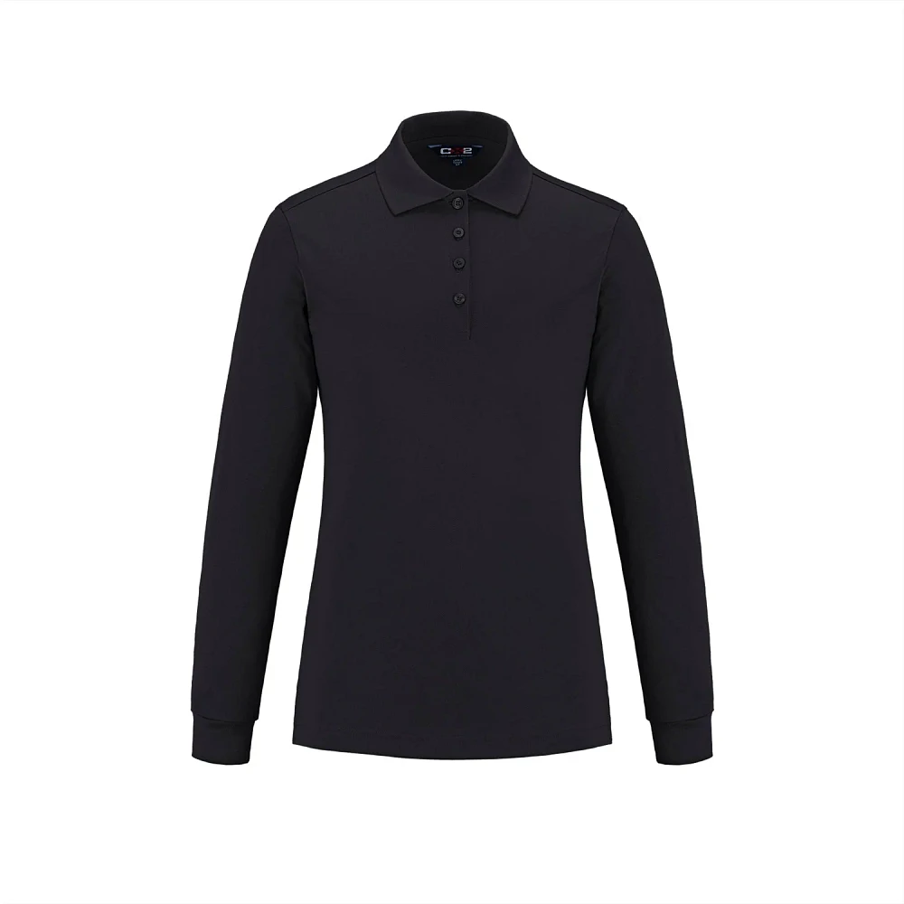 S05738 Birdie Ladies Long Sleeve pique Mesh Polo