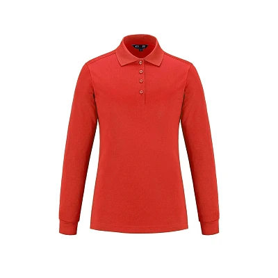 S05738 Birdie Ladies Long Sleeve pique Mesh Polo