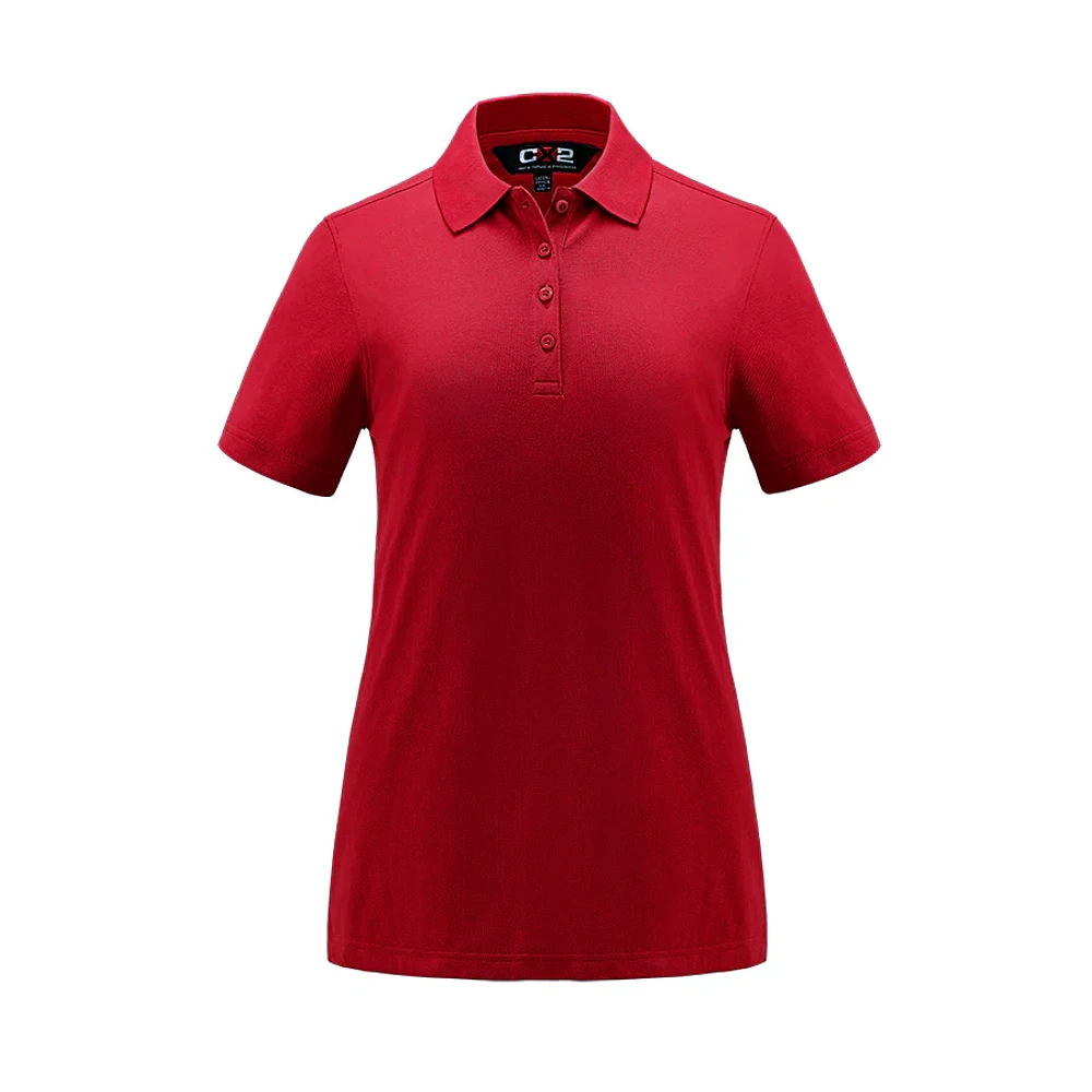 S05786 Elite Ladies Cotton/Poly/Spandex Polo
