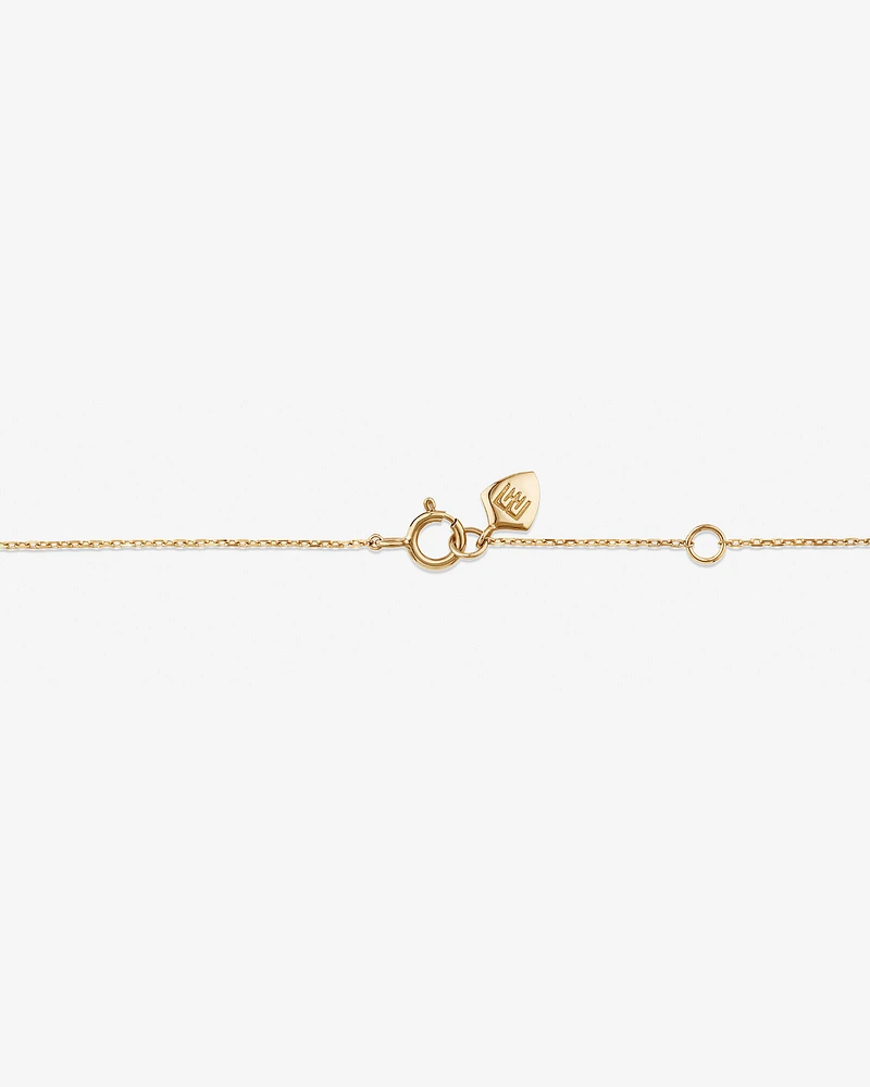 Bracelet with Cultured Freshwater Pearl in 10kt Yellow Gold