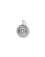 Diamond Accent Taurus Zodiac Pendant in Sterling Silver