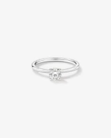 0.50 Carat TW Round Brilliant Canadian Diamond Solitaire in 18kt White Gold