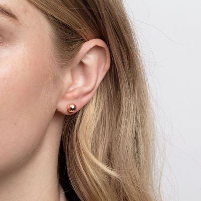 michael hill rose gold studs