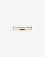 Oval Bangle in 10kt Yellow Gold