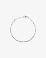 19cm (7.5") Serpentine Bracelet in Sterling Silver