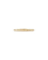 Twisted Band Ring in 10kt Yellow Gold