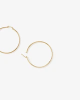 45mm Hoop Earrings in 10kt Yellow Gold