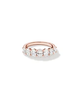 2.00 Carat TW Oval Laboratory-Grown Diamond Wedding Ring in 14kt White Gold