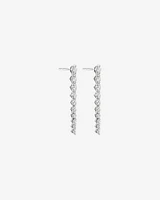 Drop Earrings with Carat TW of Diamonds in 18kt Gold