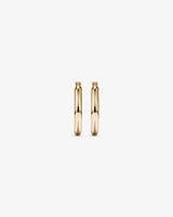 15mm Hoop Earrings in 10kt Yellow Gold