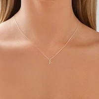 "Z" Initial Pendant in Sterling Silver