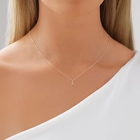 "Z" Initial Pendant in Sterling Silver