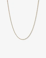 Collier de tennis de 4,00 carats TW en or jaune 18 kt