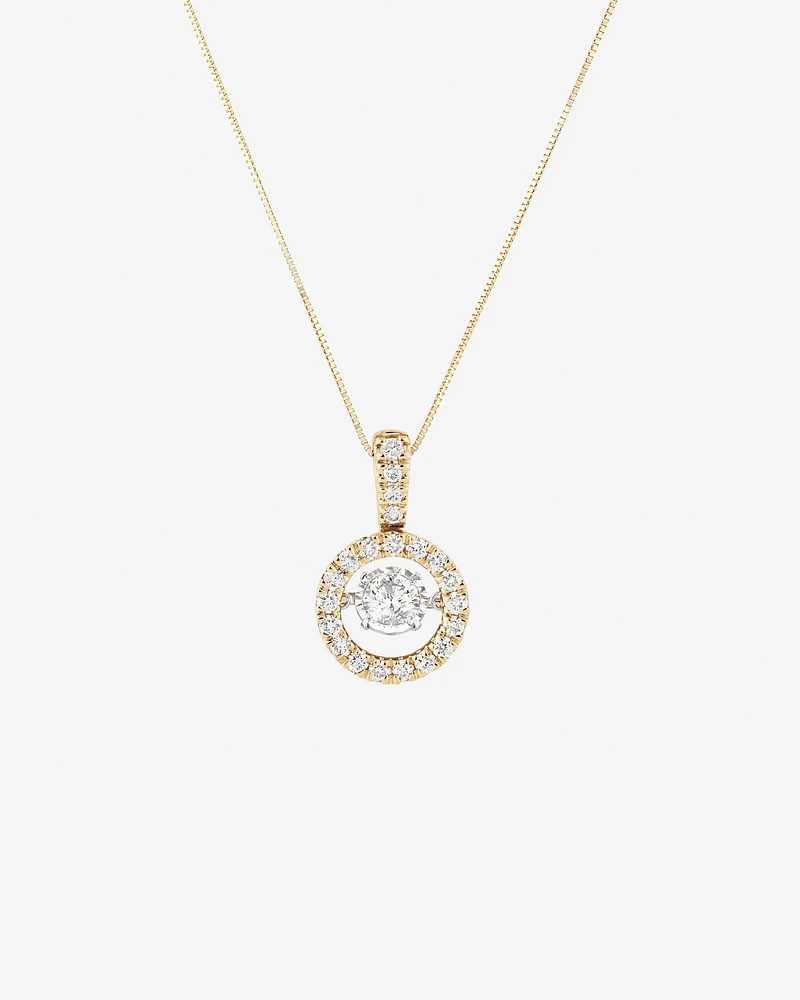 Everlight Pendant with 1 Carat TW of Diamonds in 14kt Gold