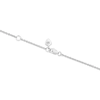 45cm (18") Triple Pendant Necklace in Sterling Silver