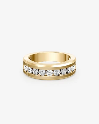 Men's Ring with 1 Carat TW of Diamonds in 10kt Yellow Gold
