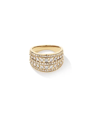 1.40 Carat TW Infinite Diamonds Ring in 10kt Yellow Gold