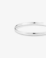 5.7mm Solid Round Bangle in Sterling Silver