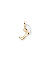 Letter Q Initial Pendant in 10kt Yellow Gold