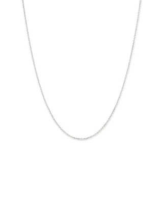 50cm (20") 1.8mm Width Belcher Chain Necklace in Sterling Silver